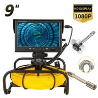 waterproof ip68 syanspan hd 9 industrial pipe inspection camera system for android and ios23mm drain sewer pumbing endoscope