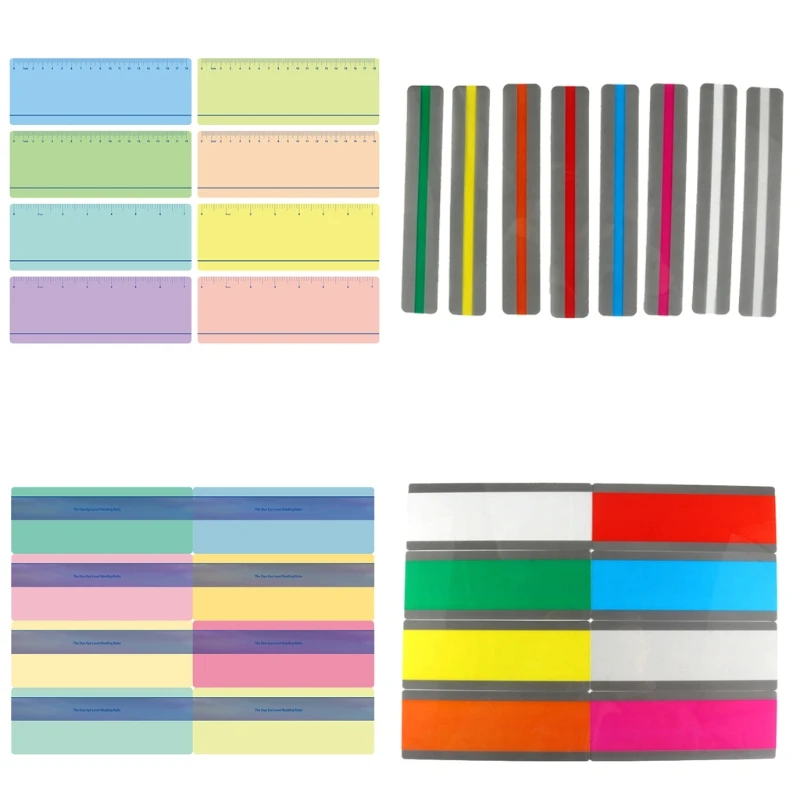 

Reading Guide Strips Crystal Children and Teacher Supply Enhance Visual Tracking Skills Cultivate Reading Interest