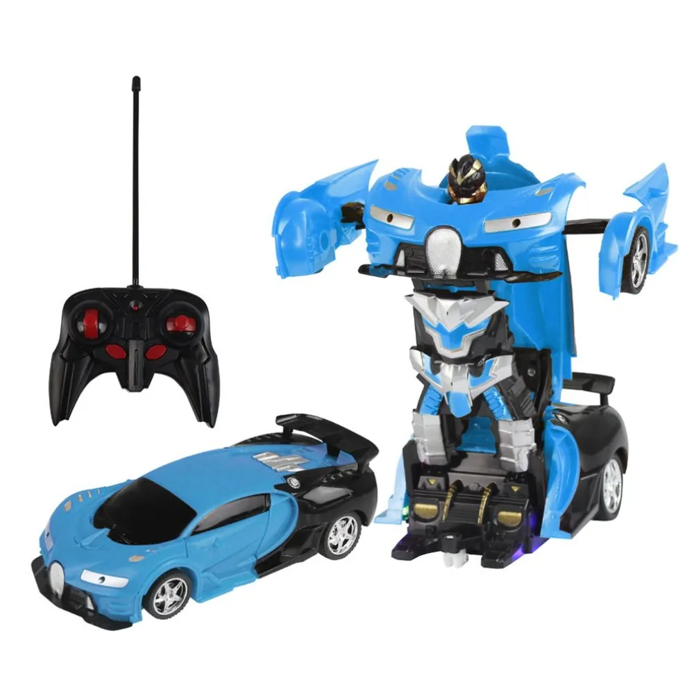 MoFun 1/18 трансформер деформированный rc автомобиль робот-трансформер игрушки со светом Demo пульт дистанционного управления модель автомобиля автомобиль для детей подарок