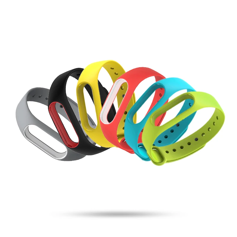 Силиконовый ремешок для Xiaomi Mi Band 2 цветной браслет умного браслета аксессуары |