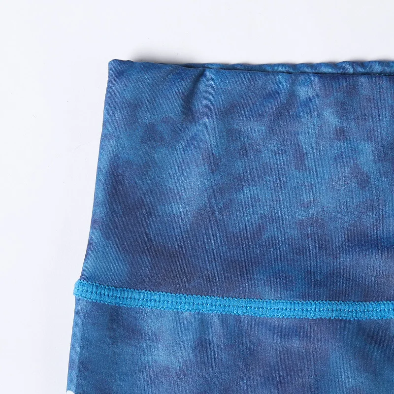 Лидер продаж женские профессиональные штаны для йоги и фитнеса с принтом брюки