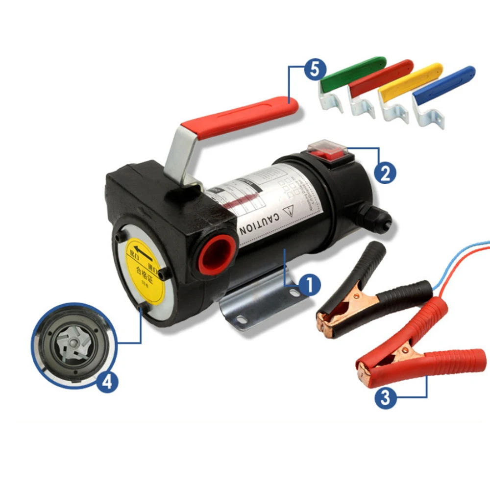 Портативный Малогабаритный Электрический топливный насос 175 Вт 12 В