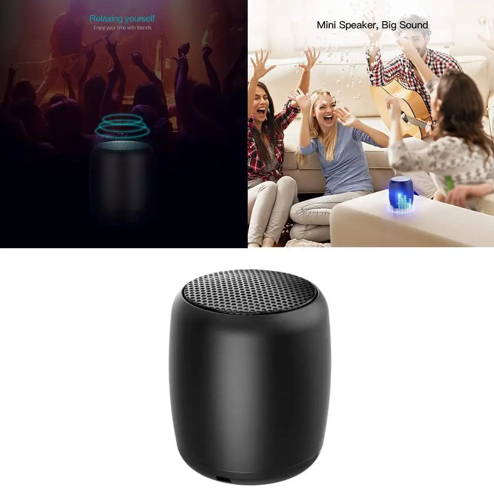

Wireless Bluetooth Speaker Built-in Mic Selfie Remote Control Mini Loudspeaker Bluetooth Speaker Portable Stereo Handsfree Music
