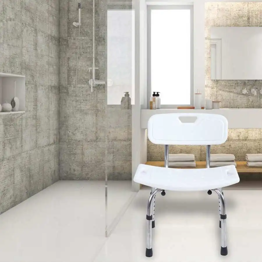 Регулируемый стул для душа скамейка портативные сиденья ванны с задней