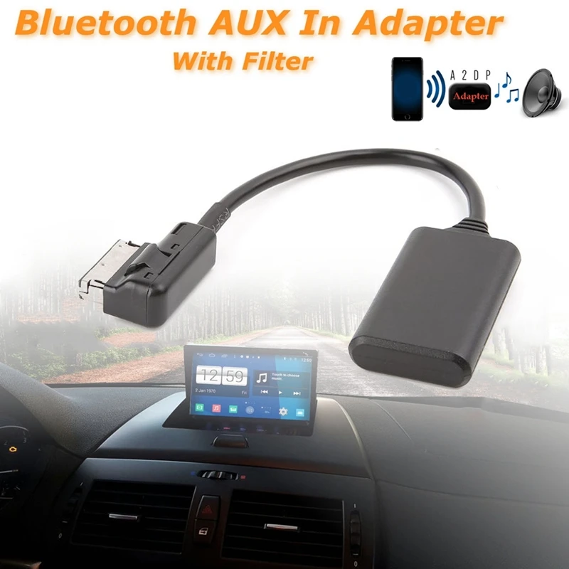 Автомобильный беспроводной Bluetooth модуль музыкальный адаптер вспомогательный