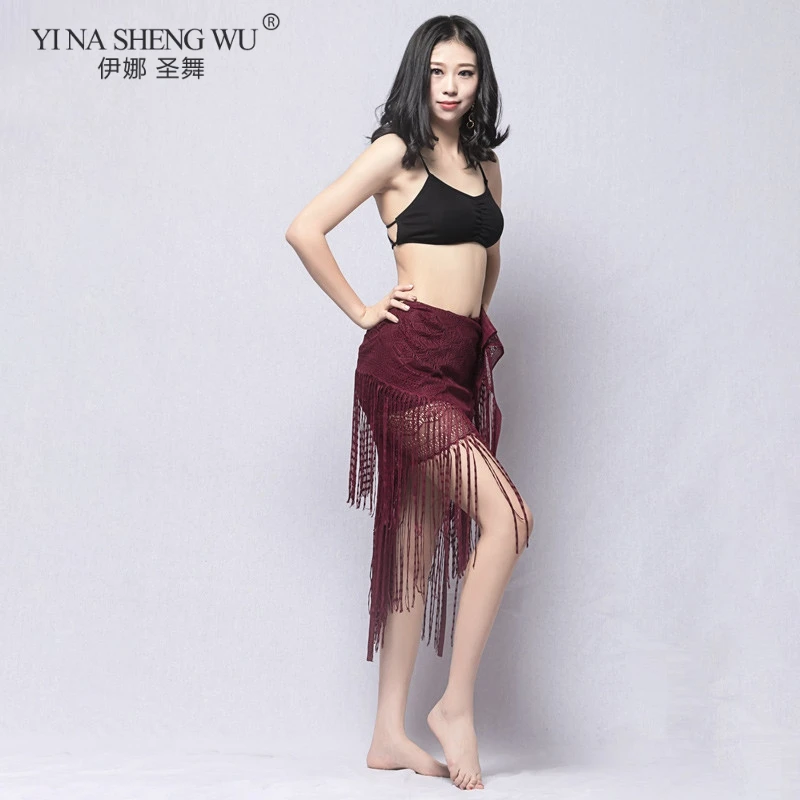 

Summer Fashion New Belly Dance Practice Clothes Hip Scarf Variety Wearing Oriental Dance Performance Clothing Tassels Hip Scarf