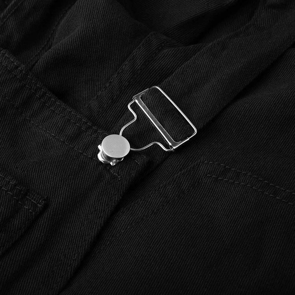 Новинка 2019 рваные джинсы комбинезон Мужская модная уличная одежда джинсовые