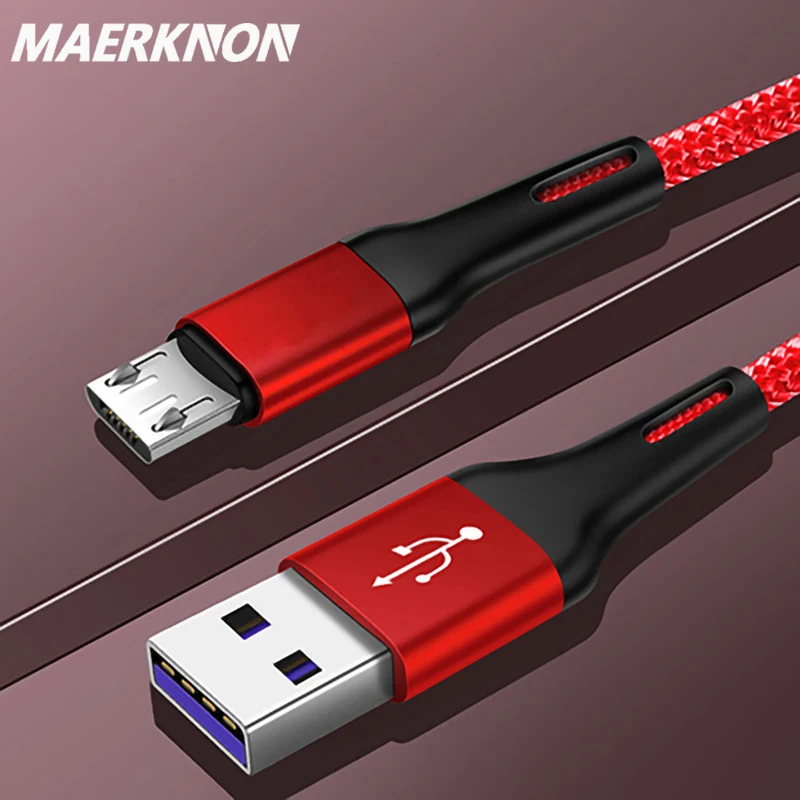 Кабель Micro USB 1 м 2 3 для Xiaomi Redmi Note 5 Pro Android мобильный телефон кабель передачи данных