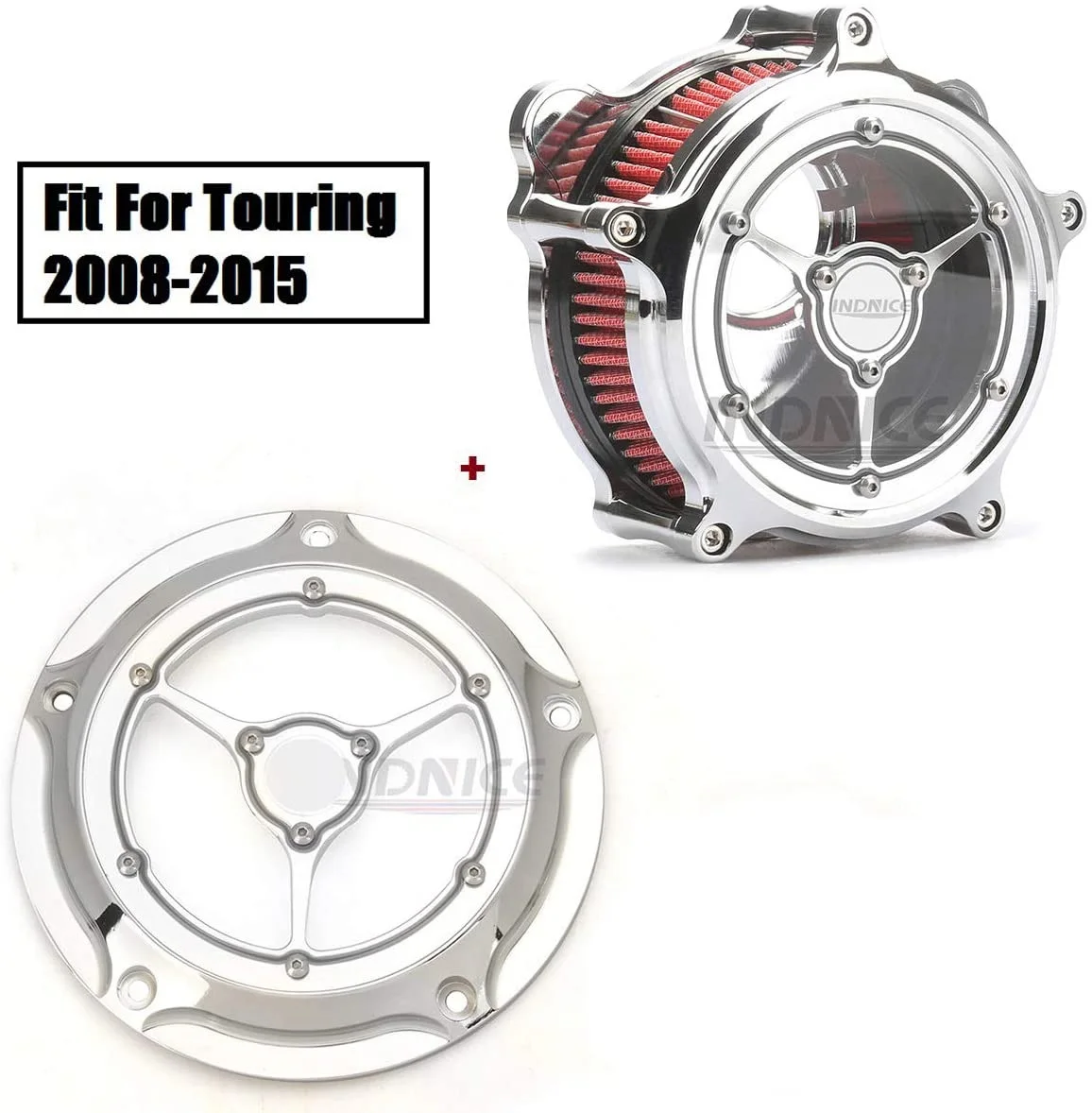 

Прозрачный хромированный воздушный фильтр для harley 2008-2013 FLHTC Electra Glide Classic 2014-2015 Electr