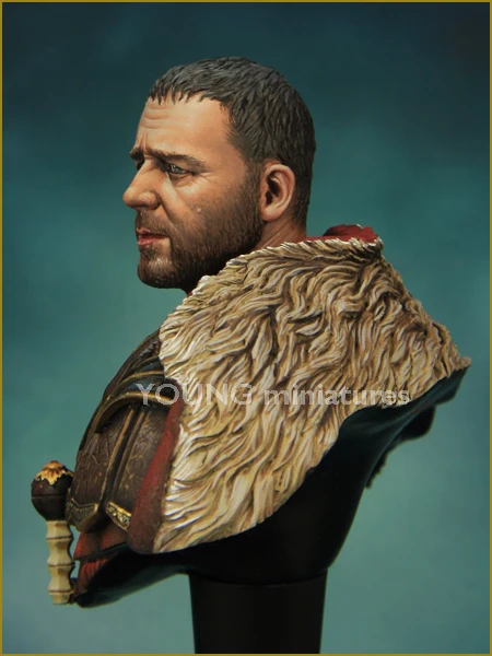 1/10 Roman General 1st Century AD Resin Figure Bust GK Movie role Historical themes Uncoated No colour | Игрушки и хобби