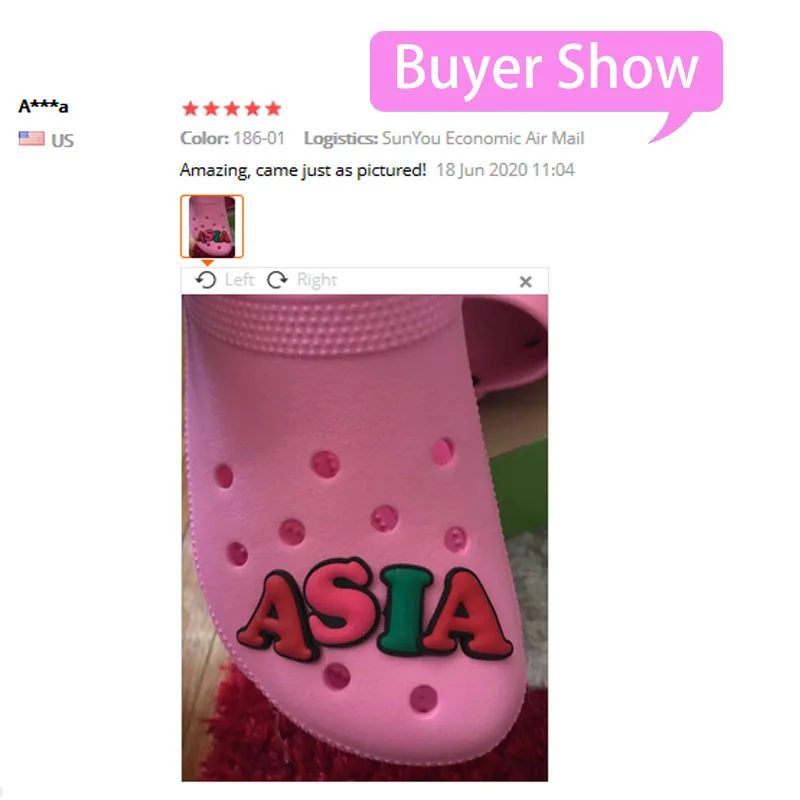 1 шт. красочные заглавные буквы ПВХ обувные патчи для обуви пряжки аксессуары