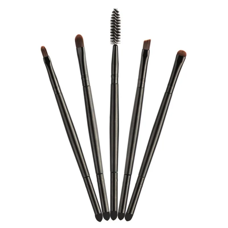 5 шт. косметика мягкие тени для век кисти держатель набор нейлоновые волосы
