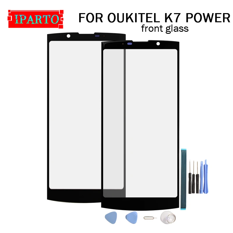 Для OUKITE K7 POWER Передняя стеклянная линза для экрана 100% новый передний сенсорный