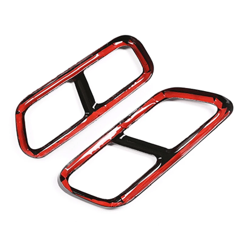 Автомобильные аксессуары 2 шт. накладки на выхлопную трубу для Mercedes Benz S R Class W222 Coupe