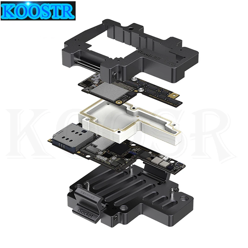 

iPhone X Motherboard iSocket Test Fixture Logic Board Diagnostic Test Repairing Tools Without Soldering