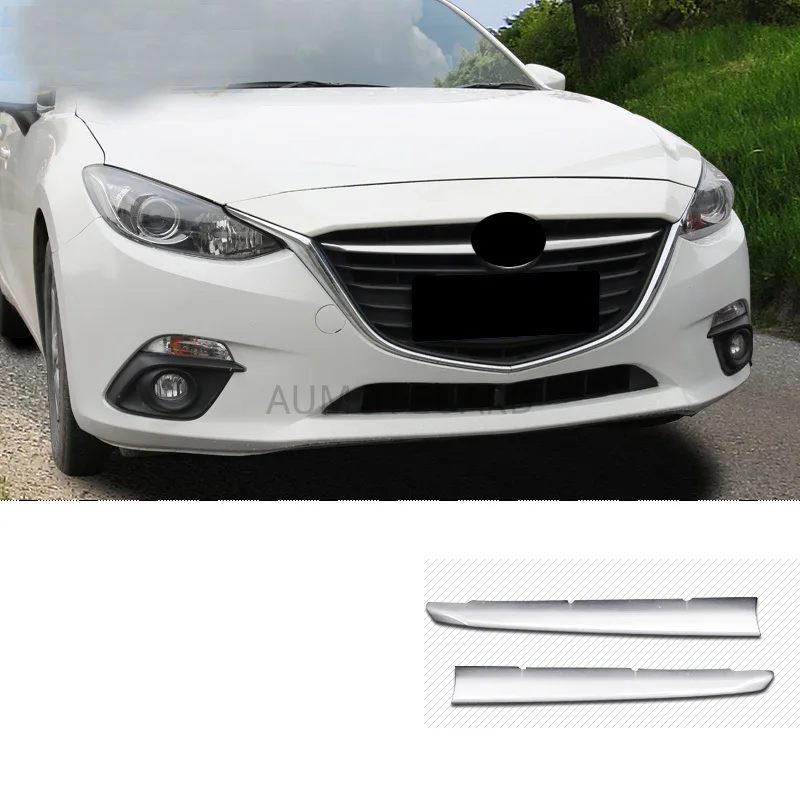 Накладки на решетку радиатора для Mazda 3 Axela 2014 2015 2016 | Автомобили и мотоциклы