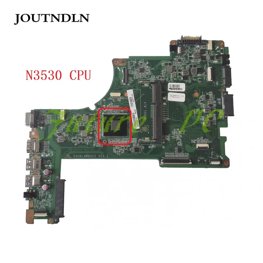 JOUTNDLN для TOSHIBA L50-B Материнская плата ноутбука A000300170 DA0BLKMB6E0 W/N3530 cpu тестовая работа