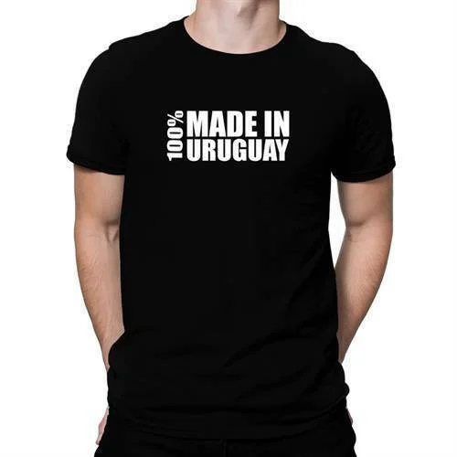 

100 percent made in Uruguay Embebbed T-shirt