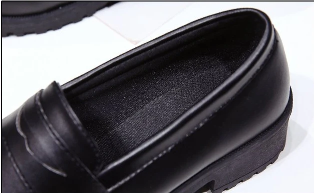 Aleafalling/женские ботинки из мягкой кожи без шнуровки черные офисные вечерние