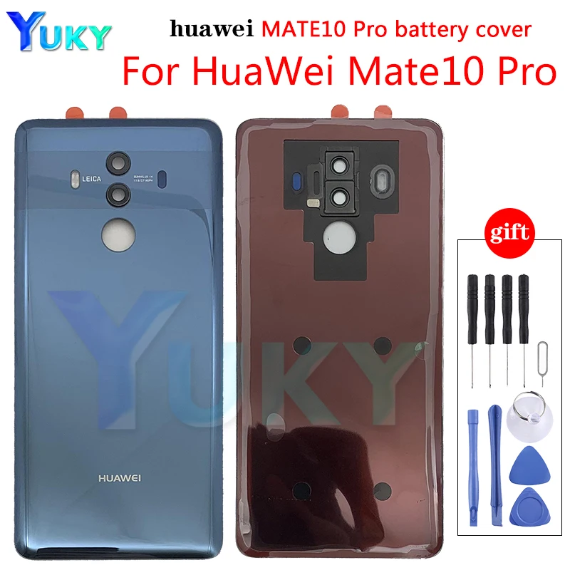 

For Original huawei Mate10 pro Battery Cover For Mate10 pro Replace the battery cover With camera cover Mate10 pro glass