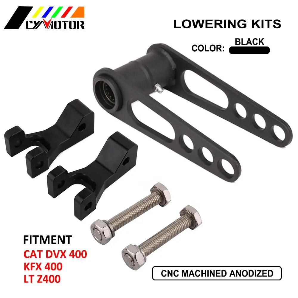 

Motorcycle Front Rear Lowering 3.5" Adapter Kit Adjustable For Z400 LTZ400 KFX400 KFX450R DVX400 Z LTZ KFX DVX 400 KFX 450R