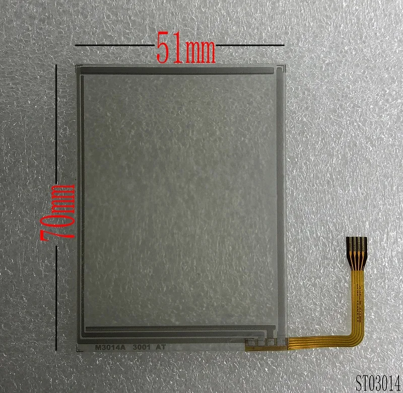 

3-дюймовая пленка резистивный экран 51X70MM 4-проводной сенсорный экран