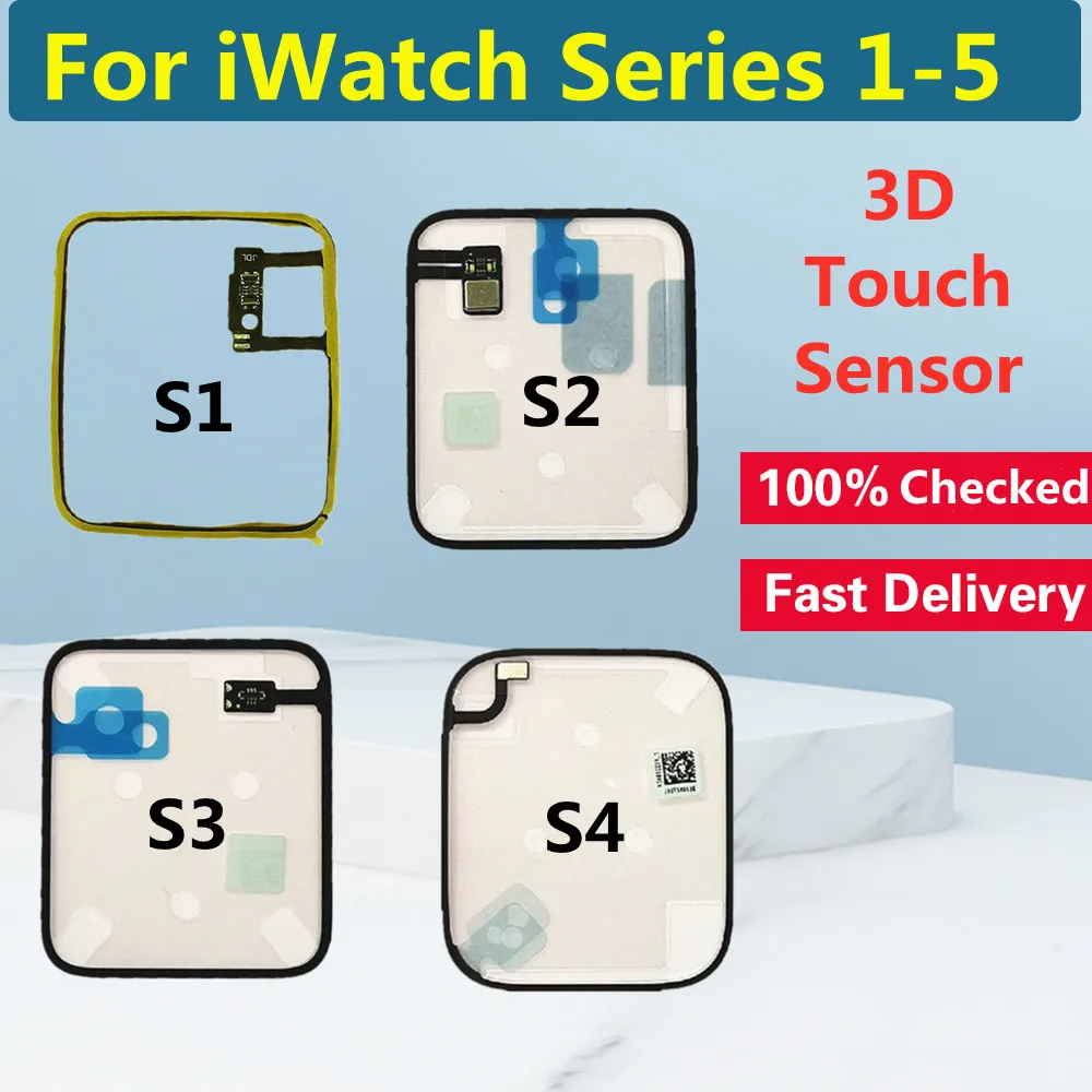 Гибкий кабель с сенсорным датчиком для Apple Watch Force 3D Series 1 2 3 4 5 гравитационная