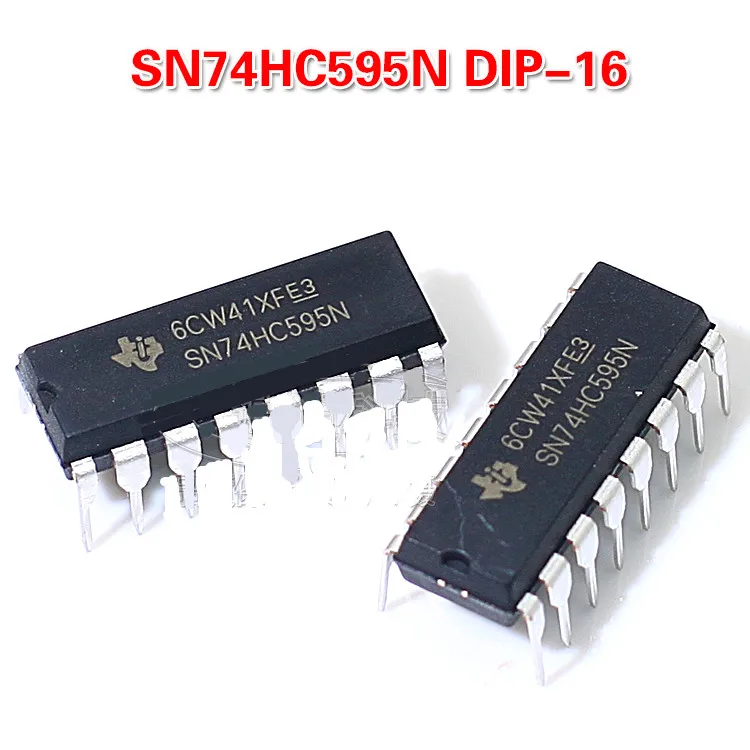 1 шт. абсолютно новый и оригинальный чип Sn74hc595n Dip 16 логика чипа Зарегистрируйте