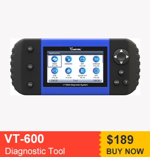 VDIAGTOOL VT360 OBDII Автомобильный диагностический инструмент ABS подушка безопасности SAS BRT EPB DPF TPA TPMS Immo сброс масла инжектор OBD2 автомобильный сканер