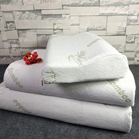 bed orthopedic sleep neck pillow bamboo memory foam contour pillow reversible comfortable