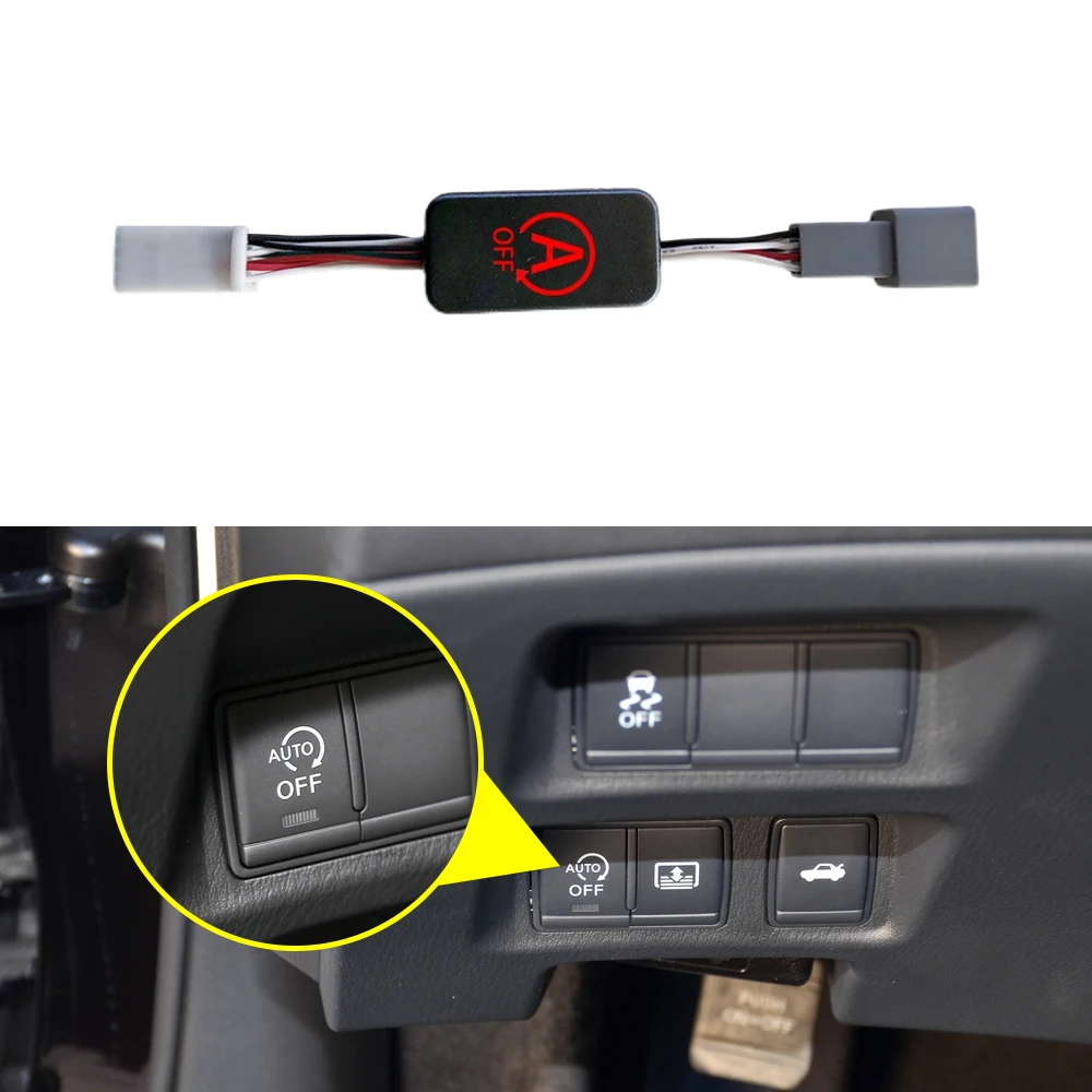 

For Infiniti Q70 Y51 2016-2021 2016-2021 Car Auto Stop Start Engine System Eliminator Device Cable Plug Smart Stop Canceller