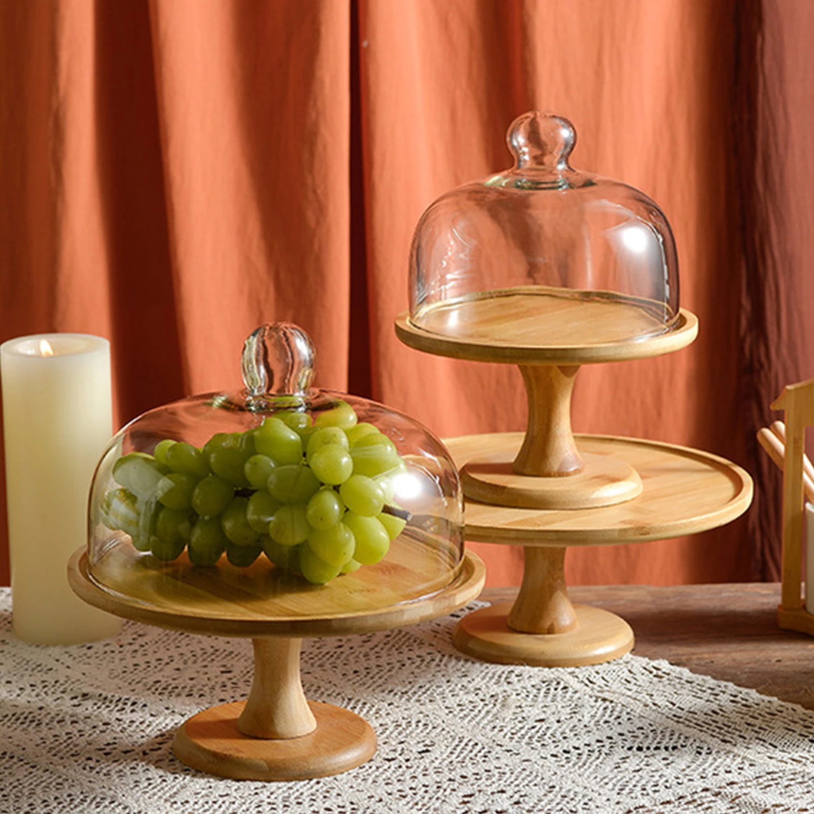 

Cake Plate Wedding Party Shooting Props Dessert Cake Stand Home Afternoon Tea Dessert Plate Wedding Birthday Cake Box Stand Tray