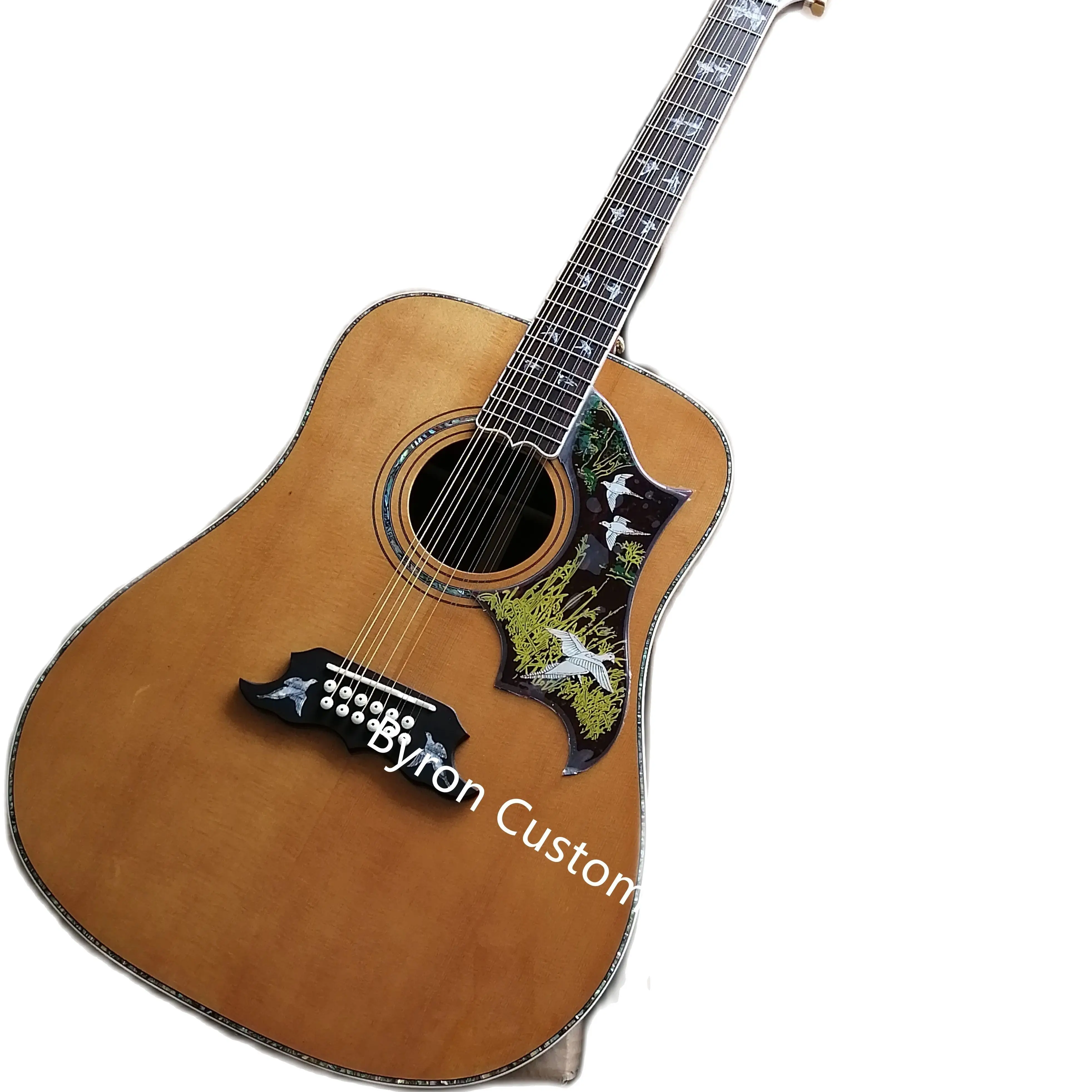 Бесплатная доставка 12 струн ручная работа изготовление на заказ в полете