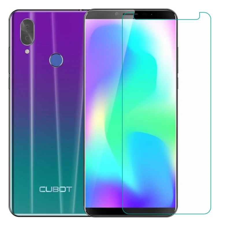 

2PCS Tempered Glass for Cubot Dinosaur Note S Rainbow 2 X19 X18 Plus R9 J3 Pro J5 Quest Power Protective Film Screen Protector