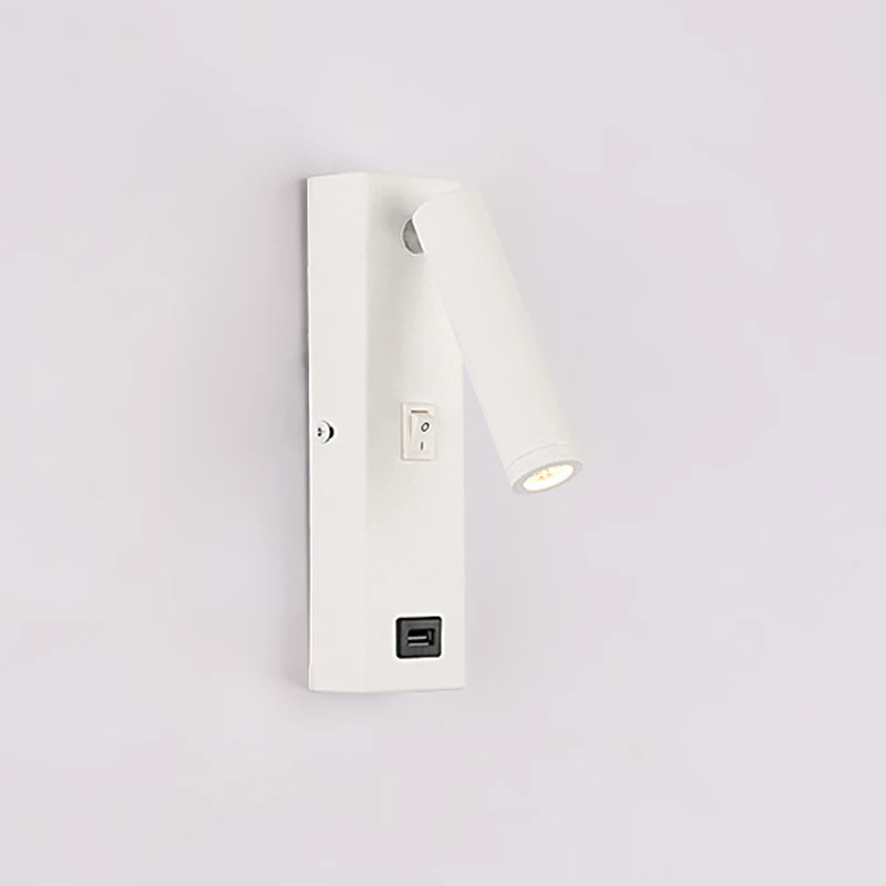 Настенный светильник для помещения вращающийся на 180 градусов светодиодный