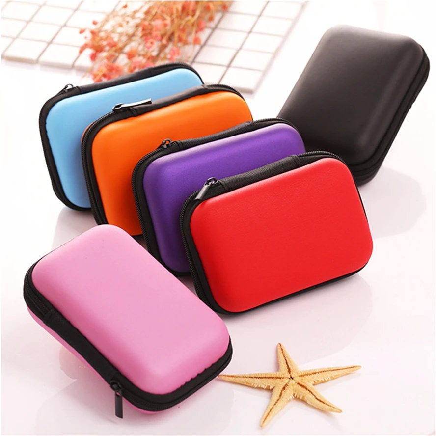 6 Colors Travel Zipper Carry EVA Hard Case Playing Cards Board Game Storage Package Digital Electronics Fnishing |
