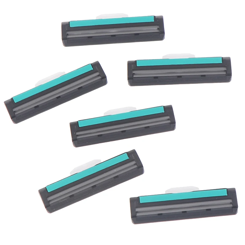 

3/6Pcs Razor Blade For Face Care 2 Layers Shaving Stainless Steel Blades Suit