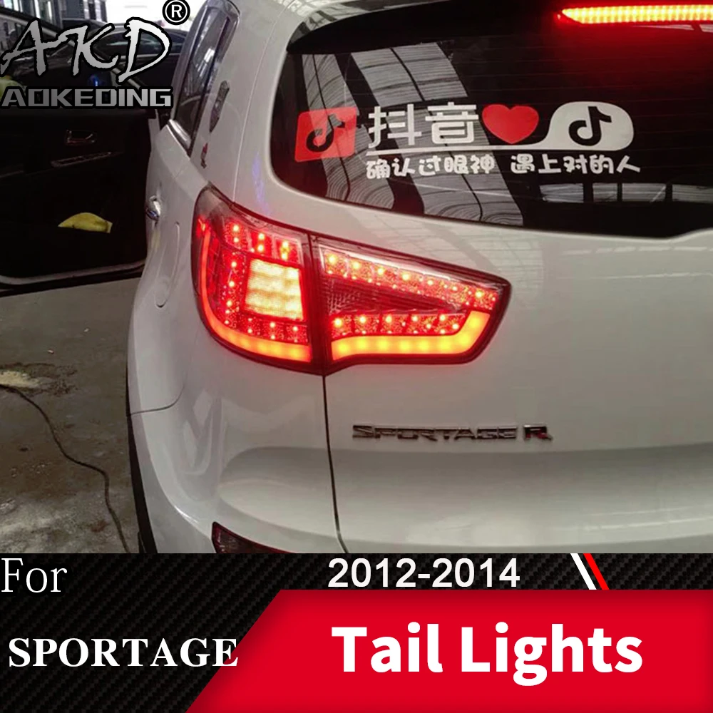 

Tail Lamp For Kia Sportage R 2012-2015 Sportage R LED Tail Lights Fog Lights Daytime Running Lights DRL Cars Accessories