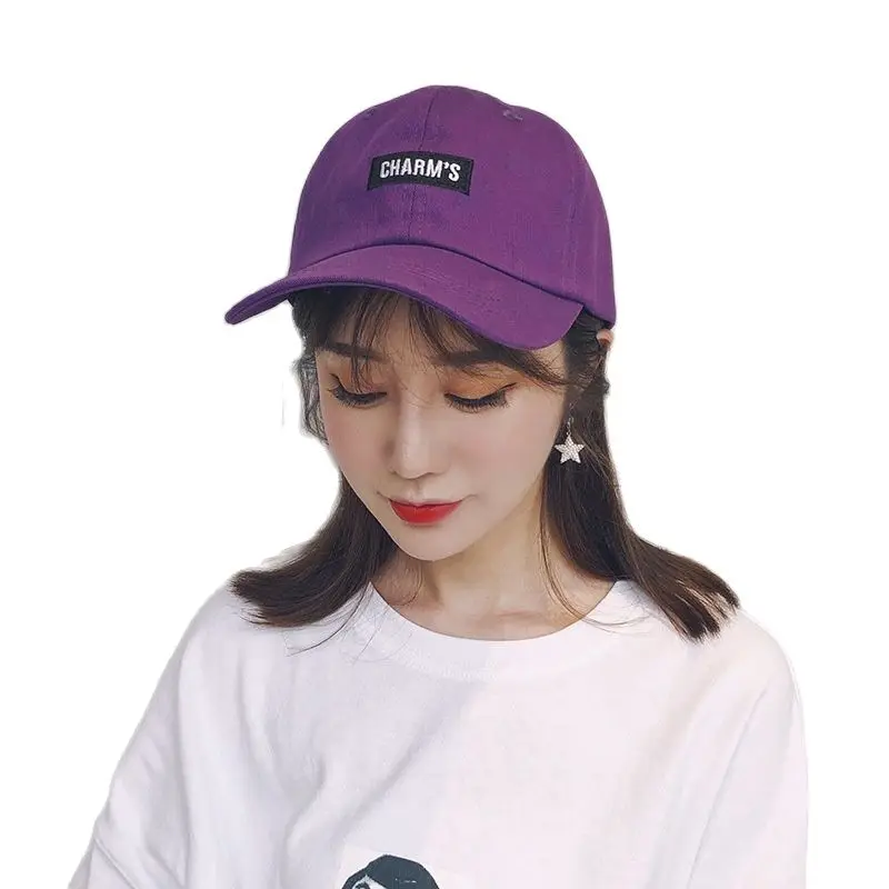 Новая хлопковая бейсбольная кепка для женщин девушек студентов Солнцезащитная