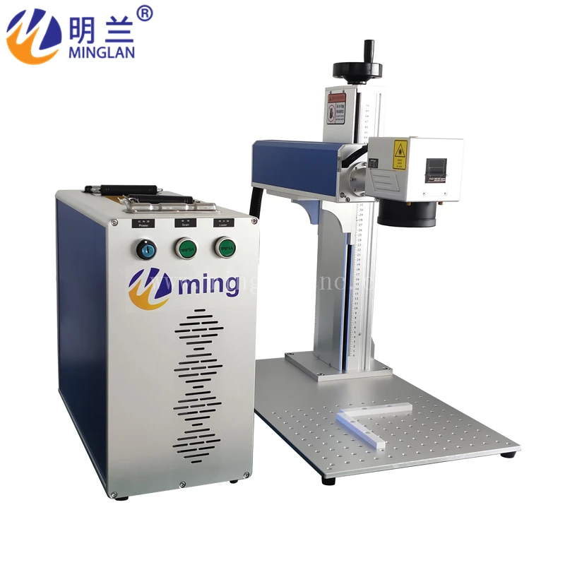 Лазерный маркировочный станок MINGLAN 30 Вт с вращающимся MLF 30W|Фрезы по дереву| |