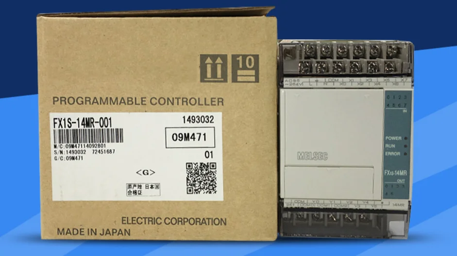 

Новинка, оригинал в коробке, FX1S-10MR-001 FX1S-10MT-001 FX1S-14MR-001 для Mitsubishi PLC, программируемый контроллер
