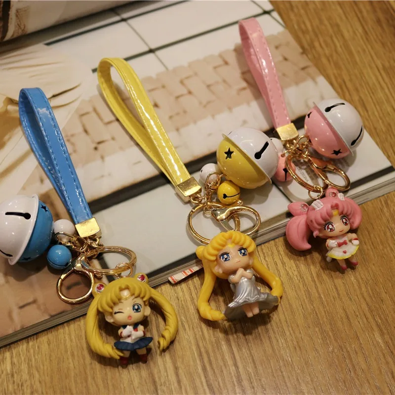 Новый Сейлор Мун фигурки Морячка Цукино Усаги Аниме Ключ Пряжка фигурка дракона