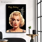 Marily Monroe, Картина на холсте, планшетофон, ткань, современный стиль для гостиной #20-1005-18