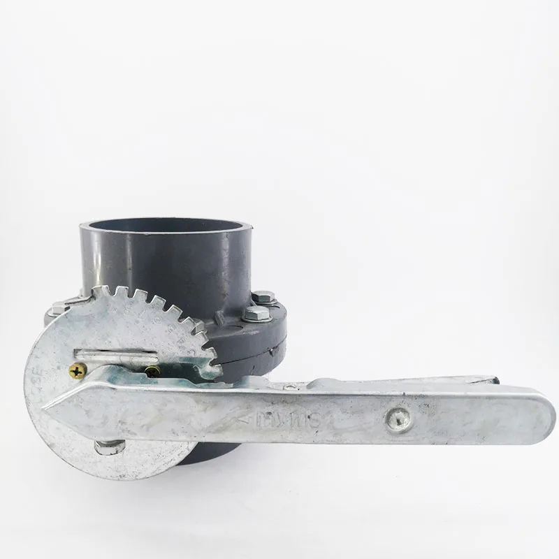 Клапан бабочка из ПВХ тип розетки дисковый клапан DN 160 мм ирригационный