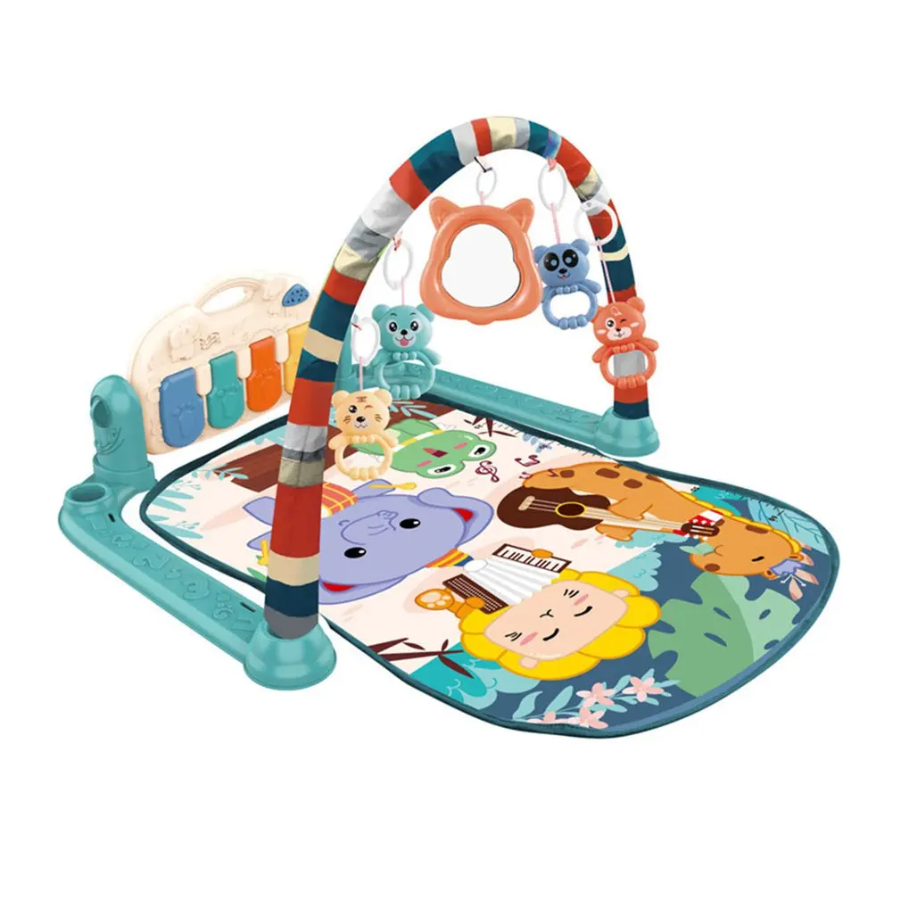 

Children's Music Pedal Piano Fitness Frame Multifunctional Crawling Mat Game Mat Educational Early Education Music Toy