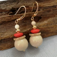 earrings dangle fashion women jewelry vintage ear hook gifts synthetic gem