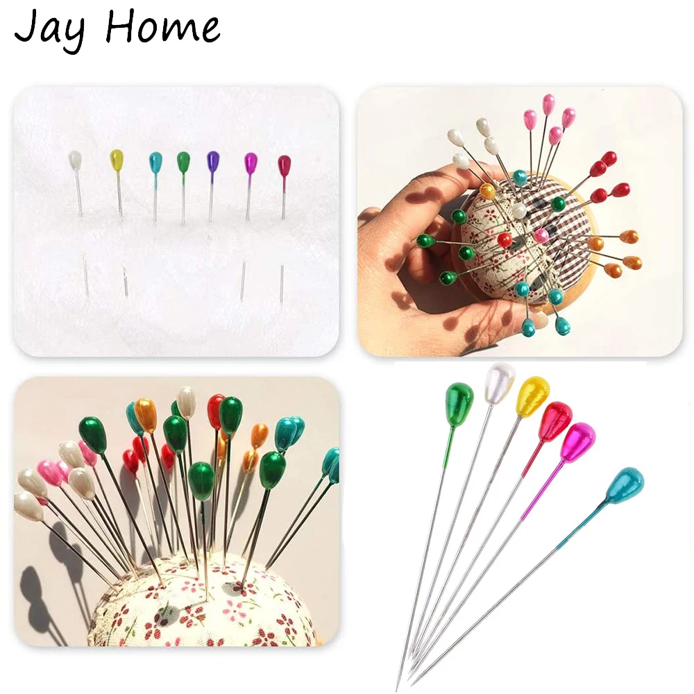 

15PCS Sewing Tool Kit Drawstring Threader Drawstring Replacement Tools & Metal Tweezers & Pearl Heads Pins for Hand Sewing Tool