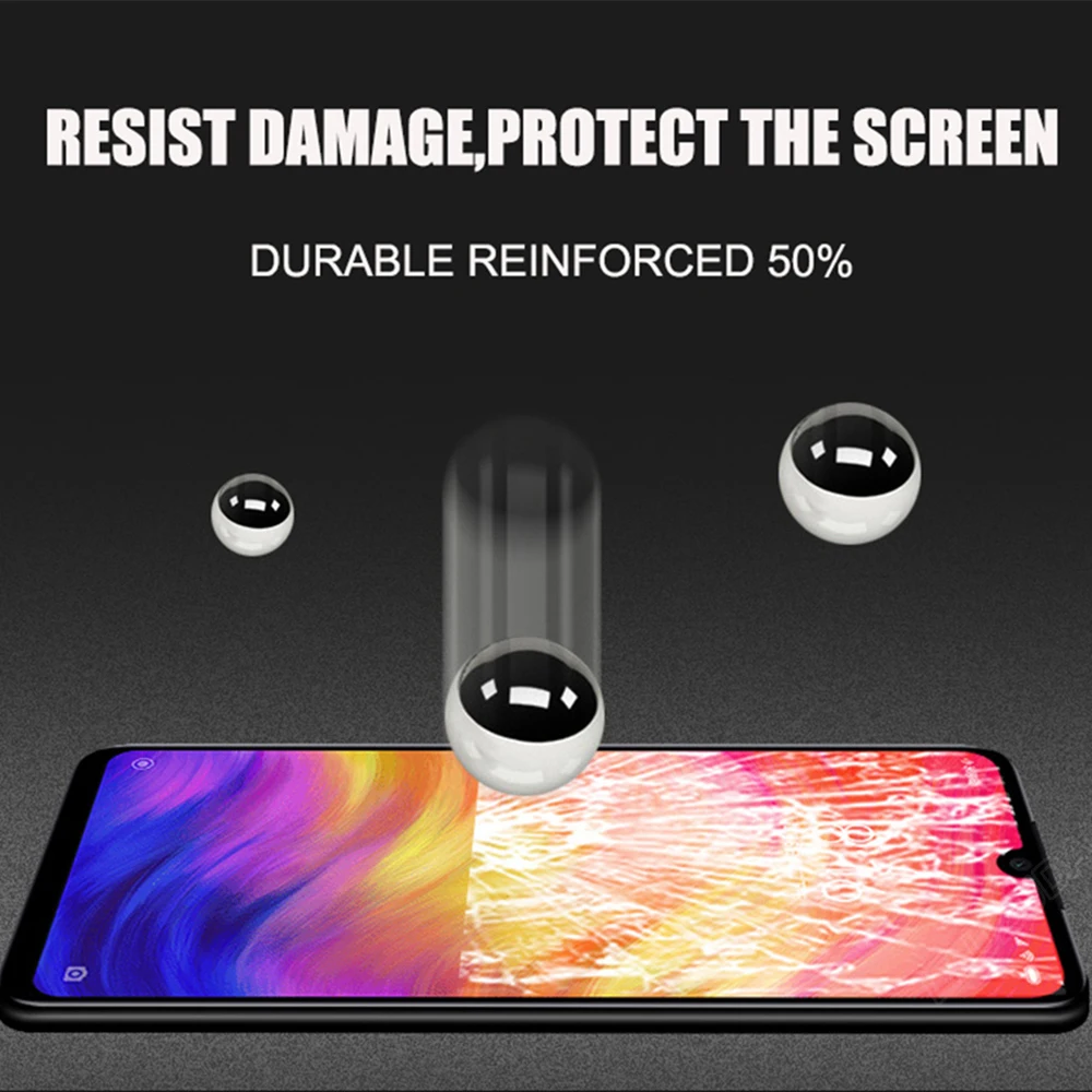 9D Защитное стекло для Xiaomi Redmi 7 7A 8 8A K20 Pro K30 Note 8T Защитная пленка экрана из