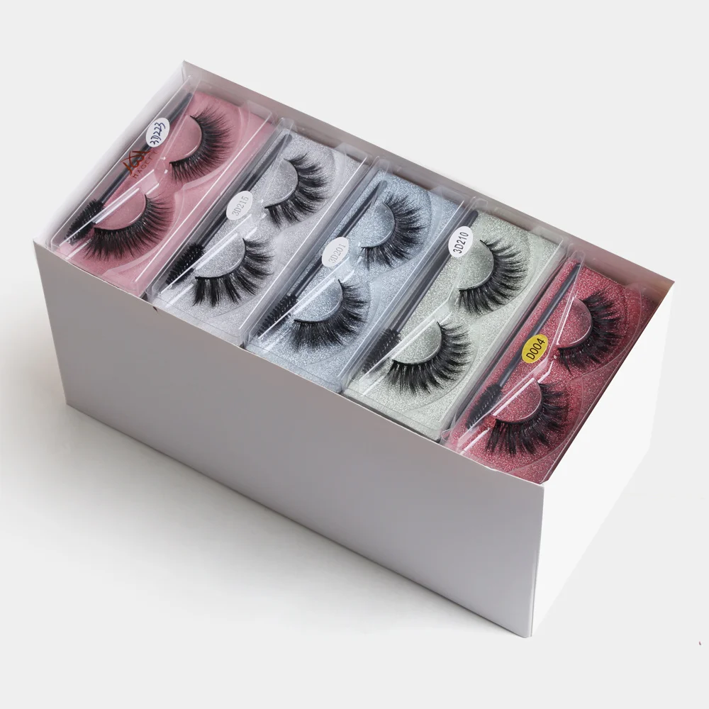 

eyelashes, false eyelash box, thick mink,
