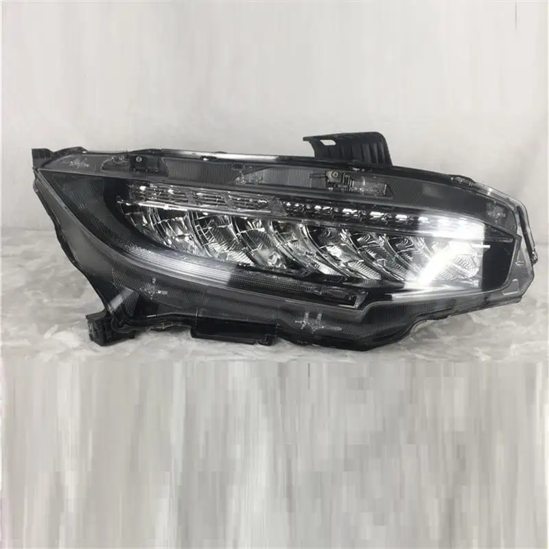 Дневные ходовые автомобильные боковые поворотники Cob Led Drl фары передние противотуманные задние Автомобильные фары в сборе 16 17 для Honda Civic